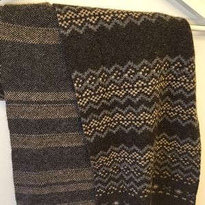 Ben Sherman Large 2 Sided Winter Scarf, Unisex